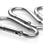 Import Traveling Large Carabiner Clip Spring Snap Carabiner Hook 304 Stainless Steel Snap Hook Fit for Gym from China
