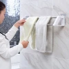 Trending 2020 Wholesale Double Towel rail Bathroom Suction Cup Towel Rack