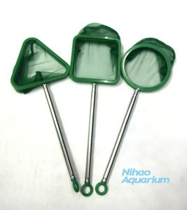 Triangle Round Square 3 Types Adjustable Telescopic Shrimps landing net fish net for Fish Tank Aquarium Accessories