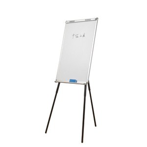 Tripod Stand Magnetic Flip Chart With Paper Clip