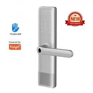 TTLock WiFi App Smart Door Lock Biometric Lock Fingerprint Door Handle Digital Keyless Home Door Lock