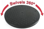 Turntable Rotating Plate,250MM Plastic Rotating Turntable