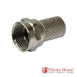 TV connector F Connector and Terminal for coaxial cable wire F type Twist-on TV Antenna Coaxial Connector for Coax Cable adapter