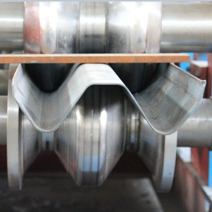 two waves highway guardrail roll forming machine
