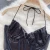 Import ueteey halter neck  corset camisole 2024 new fashion sleeveless backless lace patch body top beach club from China