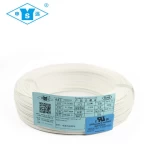 UL10393 24awg PTFE silver copper conductor insulated electric wire