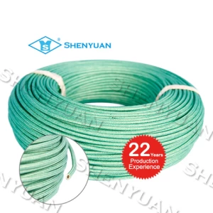 UL3069 flexible flat tin copper silicone fiberglass rubber braided insulation electric wire
