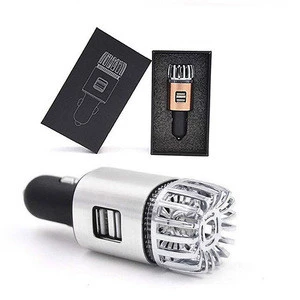 Unique gadgets USB car air purifier items sell  business gift set 2019