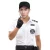 Import Unisex Black color Security Guard Uniform Military Clothing Security uniforms for police from China