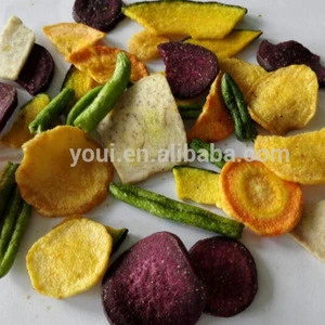 Veggie and fruit chips, vegetable chips