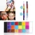 Import VERONNI 20 Colors Safe Cosmetic Flash Tattoo Painting Art Halloween Party Makeup Fancy Dress Beauty Palette Face Body Paint Oil from China