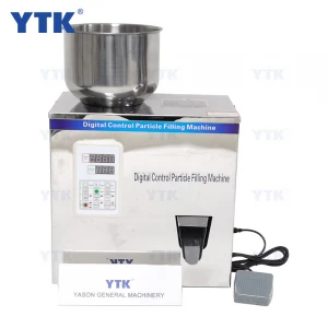 Vibration Coffer Bean Tea Bag Sachet filling machine automatic weighing dry powder filling machine 200g