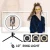 Import Video light lamp fill light aro de luz led selfie ring light with tripod stand for Tik Tok from China