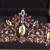 Import Vintage Colorful Crystal Crown Wedding Headwear Rhinestone Bride Tiaras Headbands Hair Jewelry Wedding Crown For Bride Headpiece from China