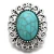 Import Vintage jewelry metal 18-20 mm rhinestone turquoise bracelet snap button from China