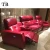 Import VIP Home theater recliner sofa set Curved shaped family cinema functional sofa electric reclining sectional sofa from China