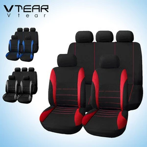 Vtear Universal car seat cover fashion Polyester luxury seat cover car-styling other interior accessories hot sales products