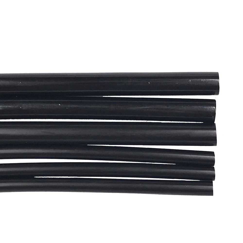 W124 Wig use glue stick Good viscosity Non-toxic Black color Hot melt glue stick