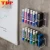 Import Wall-Mounted Trabsparent Acrylic Toothbrush Toothpaste 10-Slot Dry-Erase Marker &amp; Eraser Holders, Set of 2 from China