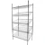Import Warehouse Adjustable Chrome Wire Shelving Units Wire Storage Baskets Shelves Steel Wire Shelving from China