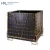 Import Warehouse stackable folding zinc galvanizing plated euro forklift metal steel wire mesh containers cages for storage from China