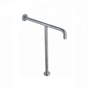 Washroom safety guard stainless steel T shape grab bar toilet handrail
