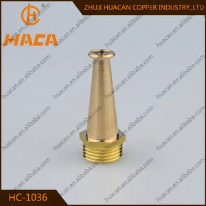 water brass hose nozzle /brass pipe fitting