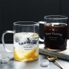 Water Drinking Glass Cup Tumbler with Brand Logo Glassware
