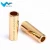 Import Water Proof Bikini Lace Aglet Gold Custom Metal Cord End Stopper For Swimwear from China