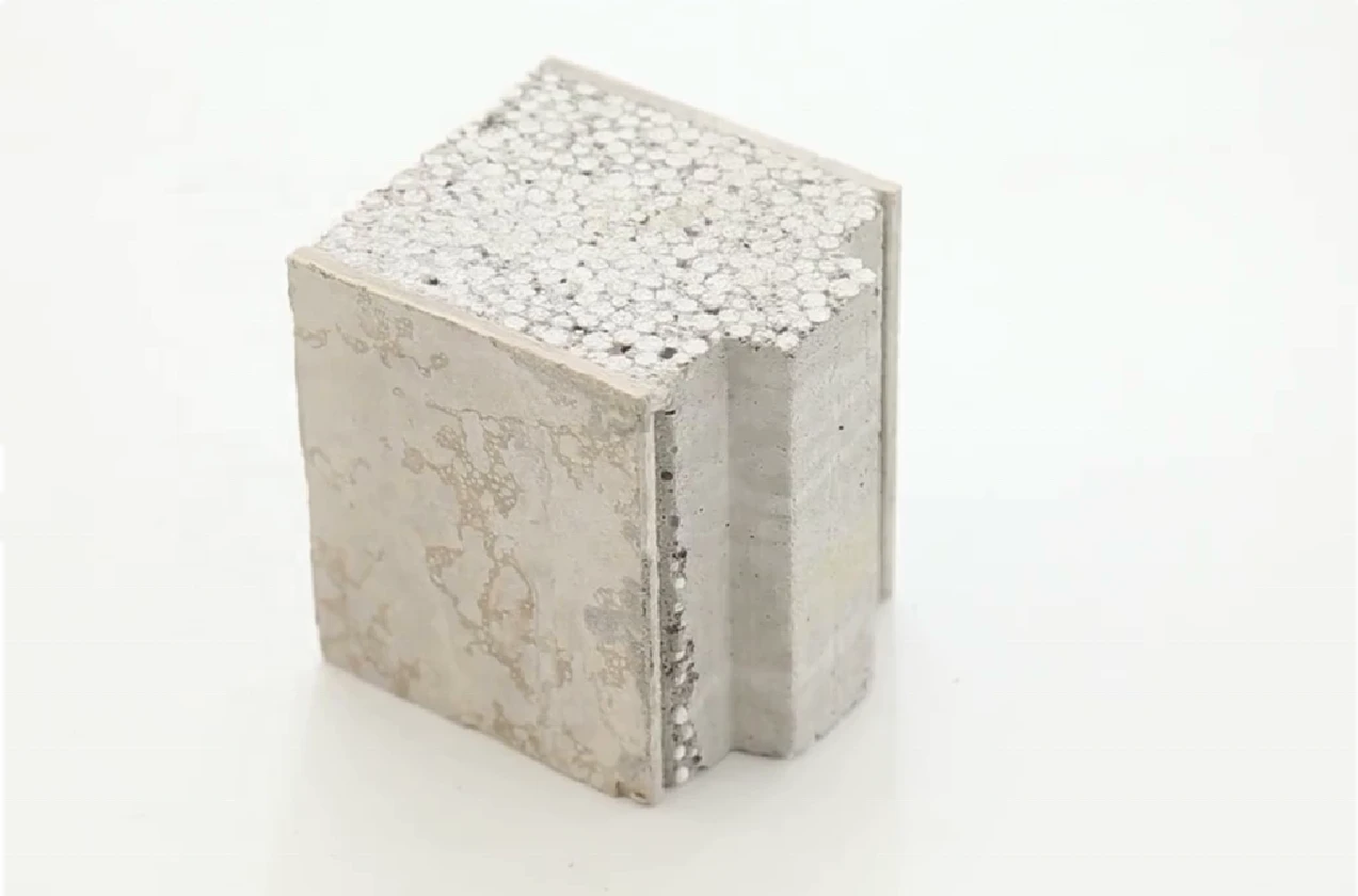 Waterproof and Sound proof lightweight precast concrete EPS sandwich fiber cement wall panelscement  fibre cement board