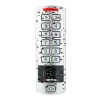 Waterproof metal slim standalone13.56MHZ MF access control keypad with reader built in wiegand 26 input and output