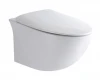 Western Modern Design White European Style Simple And Classic Wall Hung Toilet