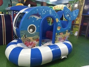 Whale-shape Swing Boat Electric Kids Indoor Playground Inflatable Soft Play Equipment Outdoor Playhouse Bounce Area Hot Sales