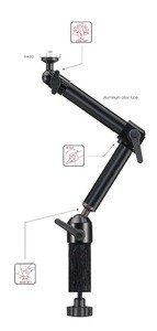 Wheelchair Tablet Mount, Aluminum Tablet Holder, Tablet PC Stand
