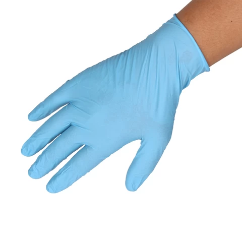 Premium Black Disposable Nitrile Gloves – Powder Free, Large (L) – PG Brand
