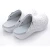Import White leather hospital shoes lab shoes white shoes without laces from China