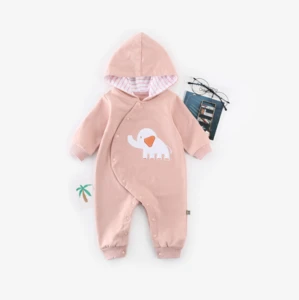 Wholesale 0-24 Months Baby clothes girls and boys cute jumpsuit and Spring autumn design nightwear Infant clothing