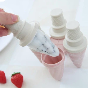 WholeSale And Small Order Household Plastic Ice Cream Maker Mold