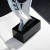 Import Wholesale Art blank glass crystal trophy&amp;awards plaque with black crystal base from China