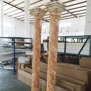 Wholesale China factory Waterproof High quality home decoration polyurethane PU Roman Pillars/ Roman Columns