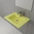 Import Wholesale china wc sink thin edge bathroom vessel cabinet  basin deck or wall mounted color washbasin matt shade sink washbasins from China