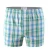 Import Wholesale classic plaid men panties woven 100% cotton mens boxer shorts underwear from China