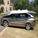 Wholesale clear aluminum car outdoor full body umbrella for sale