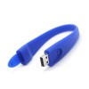 Wholesale colorful silicone bracelet U disk wristband USB flash drive
