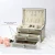 Import Wholesale creative drawer mirror glass velvet jewelry box earrings necklace ring storage box from China