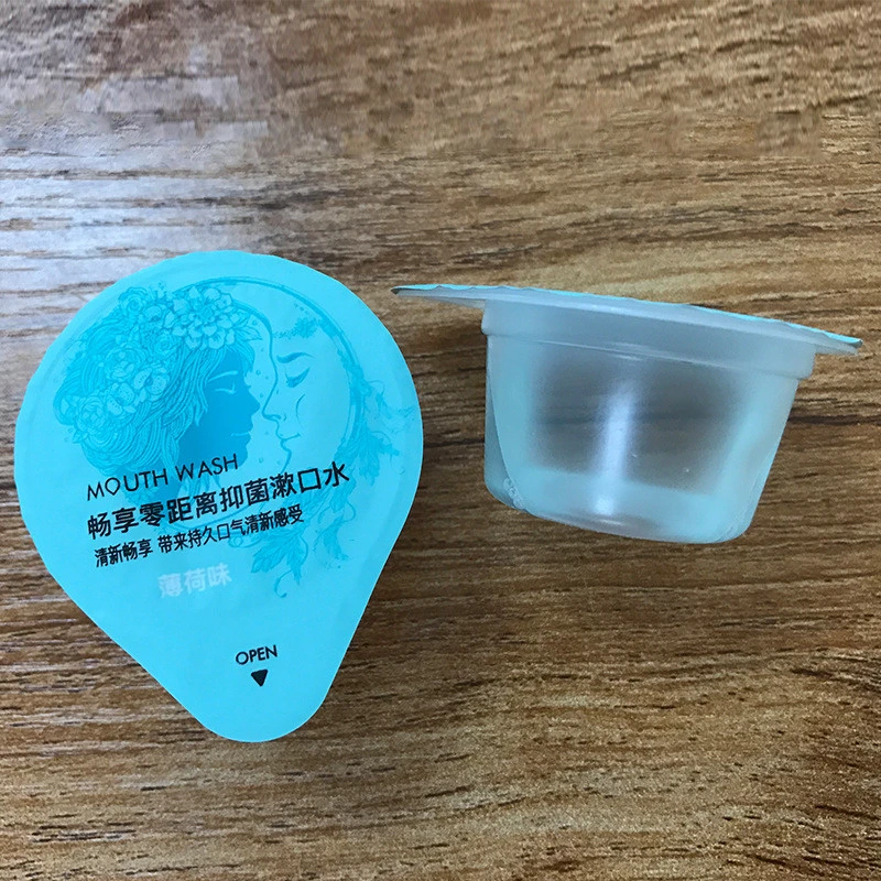 Wholesale Custom LOGO Portable Teeth Whitening Mini Mouthwash Mint Flavor Oral Care Jelly Mouth Wash Liquid