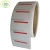 Import Wholesale custom red sticker garment label 40x17 37x17 31x12 for clothing tag. from China