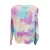 Import Wholesale custom women blouse top short sleeve couple tie dye t shirt from China