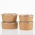 Import Wholesale eco friendly disposable takeaway round kraft paper bowl from china source factory supplier manufacturer from China