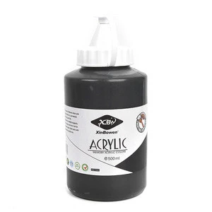 Wholesale Eco-Friendly Non-Toxic Painting Supplies Acrylic Paint 500 Ml Acrylic Paint For Fabric And Canvas Painting